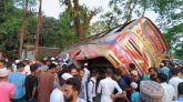 জৈন্তাপুরে বাসের ধাক্কায় নিহত ৩