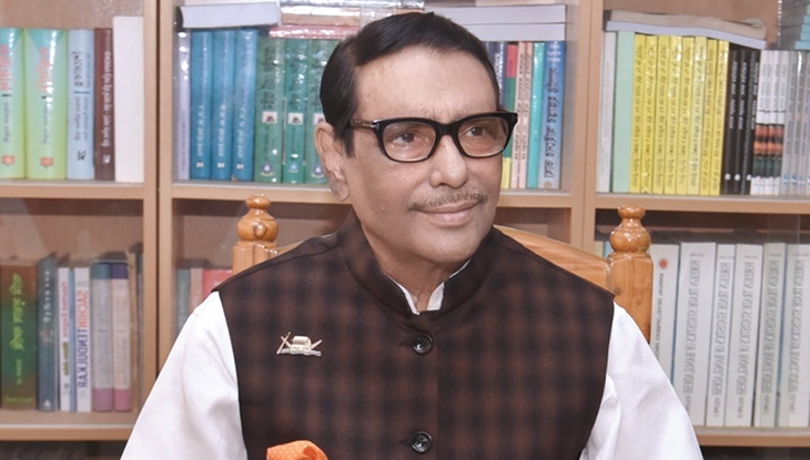 সময় এলে বিএনপি নির্বাচনে অংশ গ্রহণ করবে : ওবায়দুল কাদের