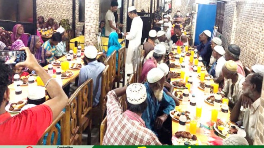 বিশ্বনাথে প্রতিবন্ধীদের সম্মানে আমেরিকা প্রবাসী পরিবারের ইফতার বিতরণ