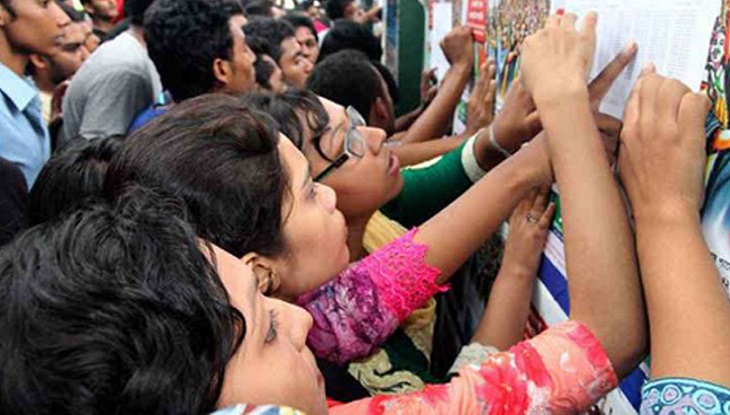 মেডিক্যাল ভর্তি পরীক্ষার ফল প্রকাশ