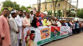 ইলিয়াস আলীর সন্ধান দাবিতে সিলেটে মানববন্ধন