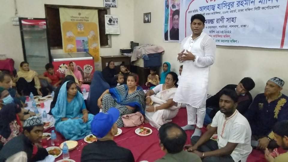 রোজাদারদের সহযোগিতা অসহায় মানুষের প্রাণ বাঁচাতে পারে : হাসিবুর রহমান মানিক
