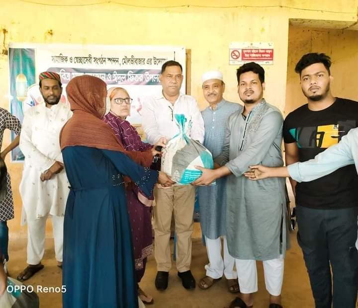 মৌলভীবাজারে ❝স্পন্দন❞ এর খাদ্য সামগ্রী বিতরণ