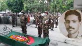 রাষ্ট্রিয় মর্যাদায় বীর মুক্তিযোদ্ধা মেজর আলী ওয়াকিউজ্জামানের দাফন সম্পন্ন