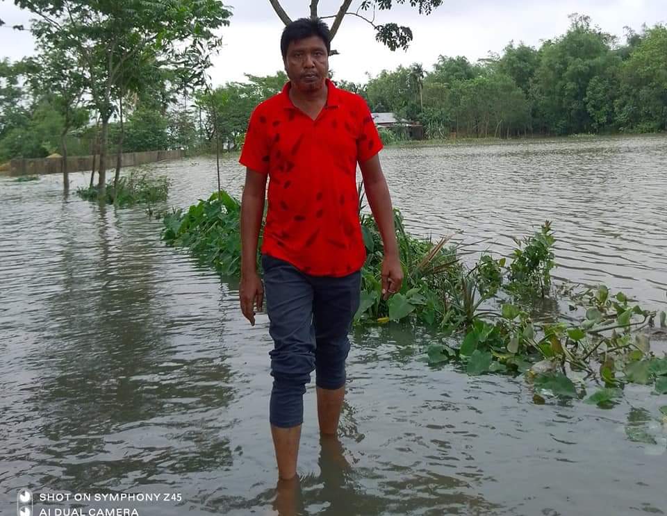 সিলেটে বন্যা পরিস্থিতি অপরিবর্তিত, পানিবন্দী মানুষের দুর্ভোগ