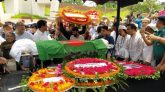 সিলেট কেন্দ্রীয় শহীদ মিনারে মুহিতের মরদেহ