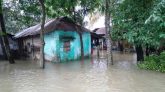 সুনামগঞ্জে নদীর পানি বিপদসীমার উপরে, নিম্নাঞ্চল প্লাবিত