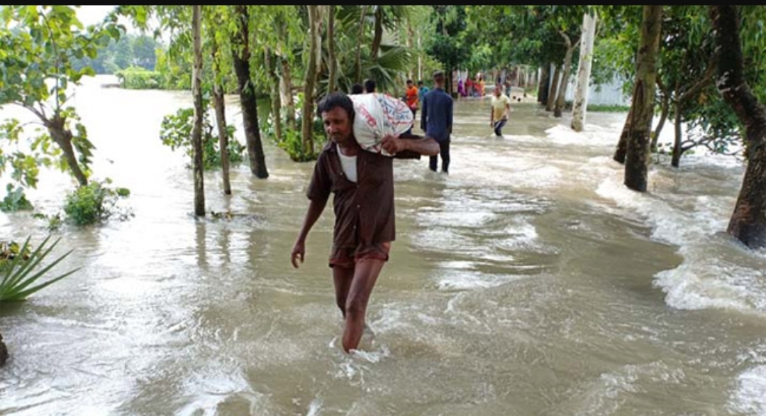 সিলেটে বন্যা পরিস্থিতির উন্নতি হলেও পানিবন্দি থাকতে হতে পারে আরো ৫ দিন
