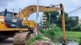 ‘অশনির’ প্রভাবে সিলেট নগরীতে জলাবদ্ধতা