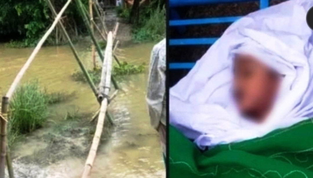 বিশ্বনাথে সাঁকো থেকে পড়ে পানিতে ডুবে স্কুলছাত্রীর মৃত্যু