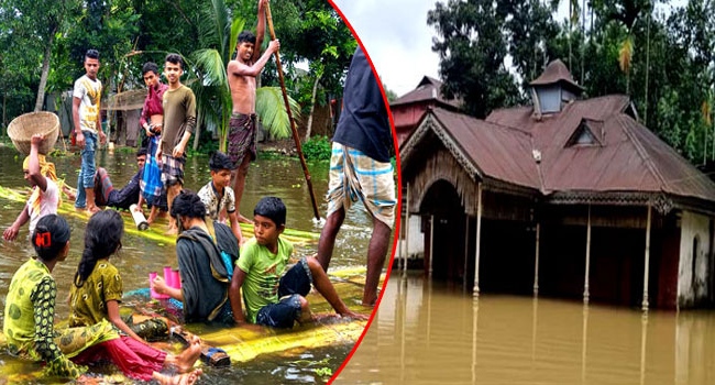 বন্যায় মৃতের সংখ্যা বেড়ে ৭৩