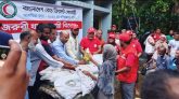 সিলেটের ৪ উপজেলায় রেড ক্রিসেন্টের ত্রাণ বিতরণ