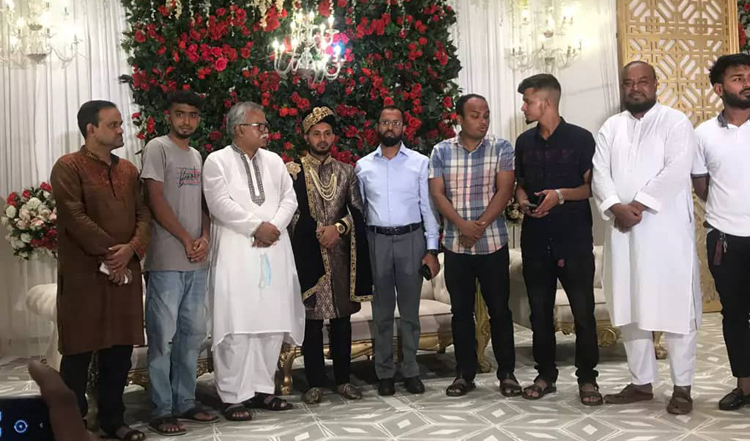 যুক্তরাজ্য প্রবাসী ব্যারিষ্টার জয়নালের শুভ বিবাহ সম্পন্ন