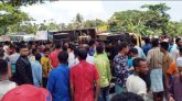 ওসমানীনগরে ট্রাক উল্টে সবজি ব্যবসায়ী নিহত