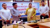 হবিগঞ্জে সাংবাদিক কল্যান ট্রাস্টের চেক পেলেন ৪ সাংবাদিক