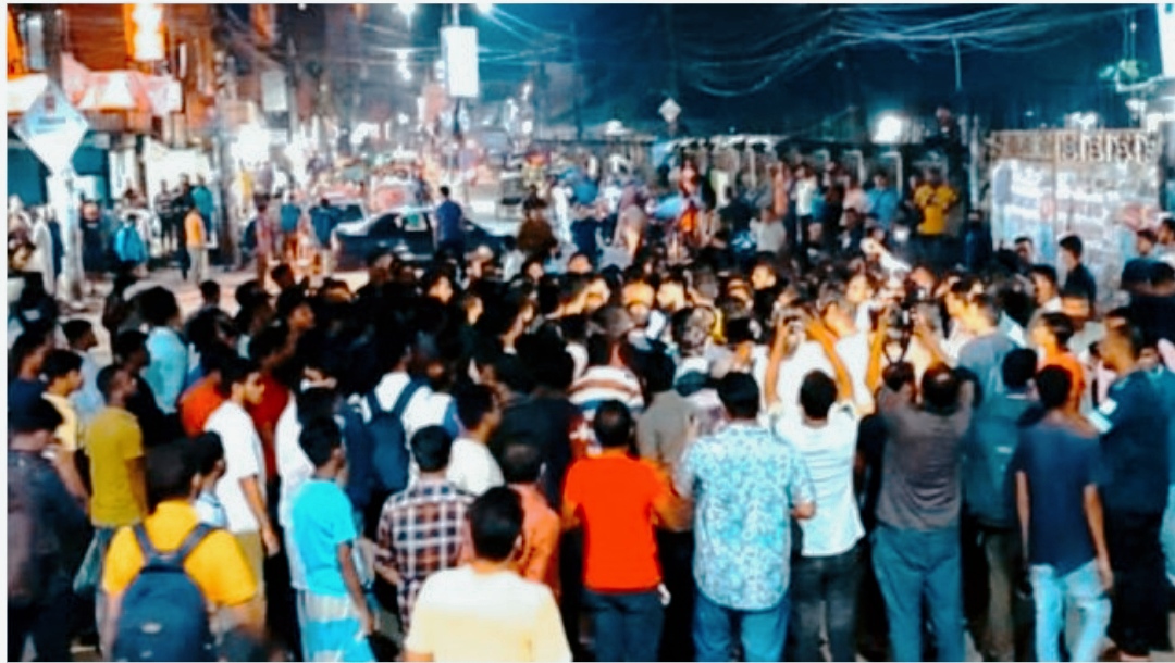 ওসমানী মেডিক্যালের ২ শিক্ষার্থীকে কুপিয়ে জখম : সড়ক অবরোধ