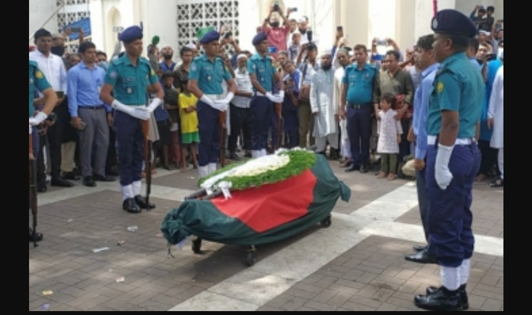 মাহবুব তালুকদারের জানাজা সম্পন্ন