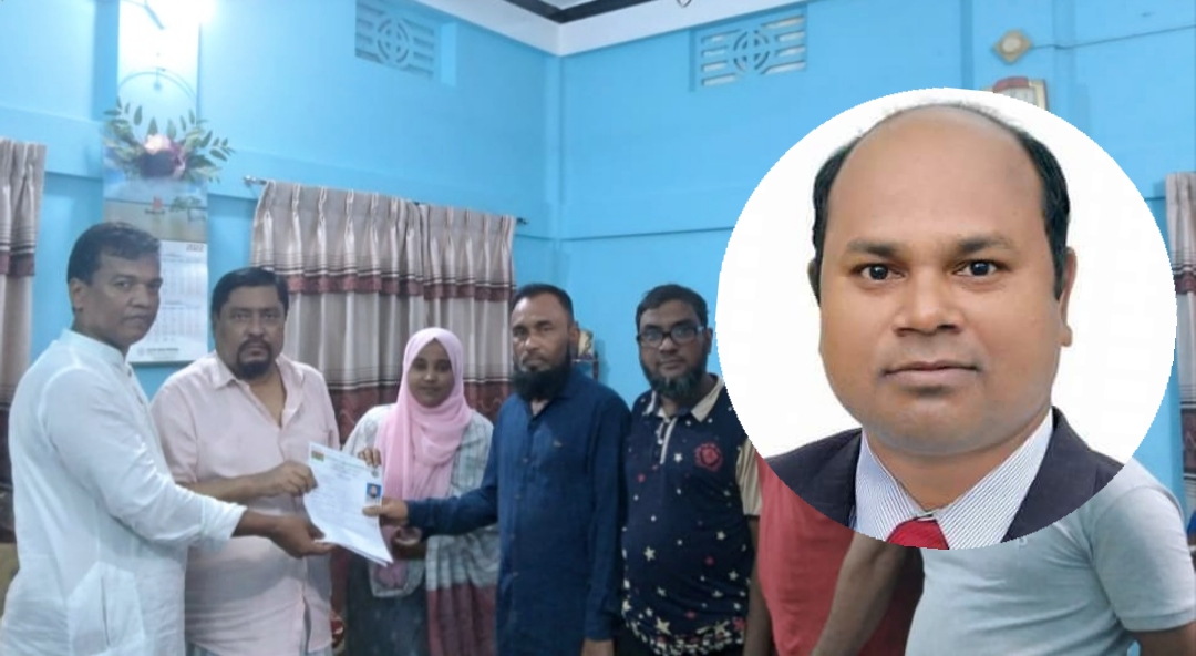 ১০নং ওয়ার্ড বিএনপির সম্মেলনে সাধারণ সম্পাদক পদে মনোনয়নপত্র জমা দিলেন ছাব্বির