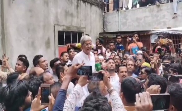 গণতান্ত্রিক অধিকারের জন্য প্রাণ দিয়েছে শাওন : মির্জা ফখরুল