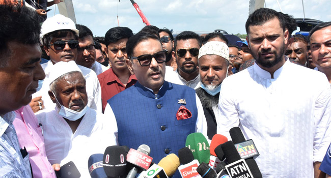 বিএনপির তত্ত্বাবধায়ক সরকারের স্বপ্ন পূরণ হবে না : ওবায়দুল কাদের