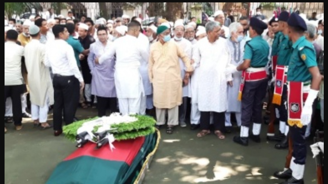 ড. আকবর আলি খানের জানাজা সম্পন্ন