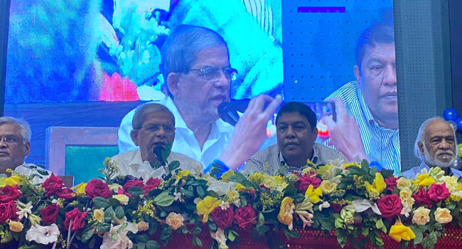 জিয়া তো আওয়ামী লীগের ব্যর্থতা থেকে দেশকে উদ্ধার করেছিলেন : মির্জা ফখরুল