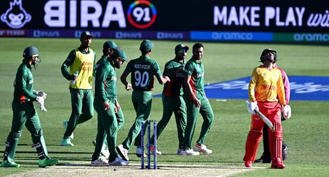 নাটকীয় ম্যাচে শ্বাসরুদ্ধ জয় পেলো বাংলাদেশ