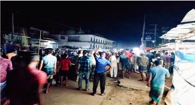 বিশ্বনাথে গ্রামবাসীর সংঘর্ষে পুলিশসহ অর্ধশতাধিক আহত