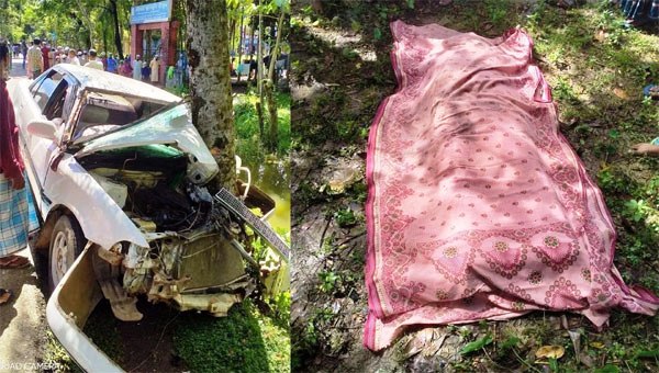 বিয়ানীবাজারে প্রাইভেট কারের ধাক্কায় মহিলার মৃত্যু