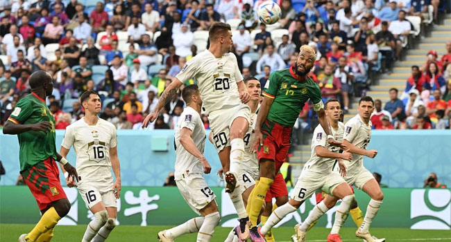 সার্বিয়া ৩ : ক্যামেরুন ৩