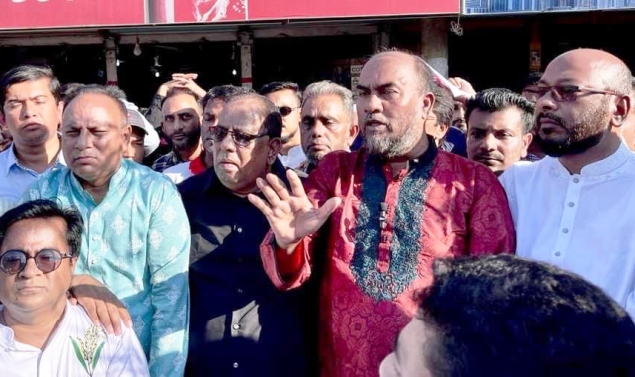 বিয়ানীবাজারে বিএনপির গণসংযোগ ও লিফলেট বিতরণ