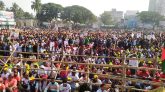 কানায় কানায় পূর্ণ রাজশাহীর সমাবেশস্থল, মুখরিত মিছিল-স্লোগানে