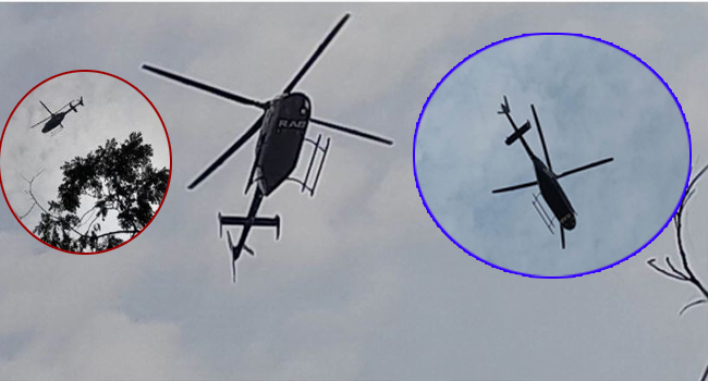 বিএনপির সমাবেশস্থল নজরদারিতে র‍্যাবের হেলিকপ্টার