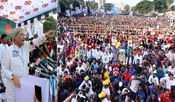 বন্দুক পিস্তল নিয়ে ক্ষমতায় বসে থাকাই আওয়ামী লীগের লক্ষ : মির্জা ফখরুল