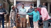 কমলগঞ্জে পিছিয়ে পড়া জনগোষ্ঠীর মাঝে কম্বল বিতরণ