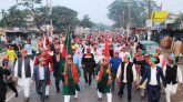 মহান বিজয় দিবসে সদর উপজেলা আ’লীগের বিজয় র‍্যালি