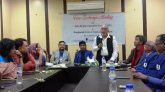 সিলেট জেলা প্রেসক্লাবে বাংলাদেশ-ভারতের সাংবাদিকদের মতবিনিময়