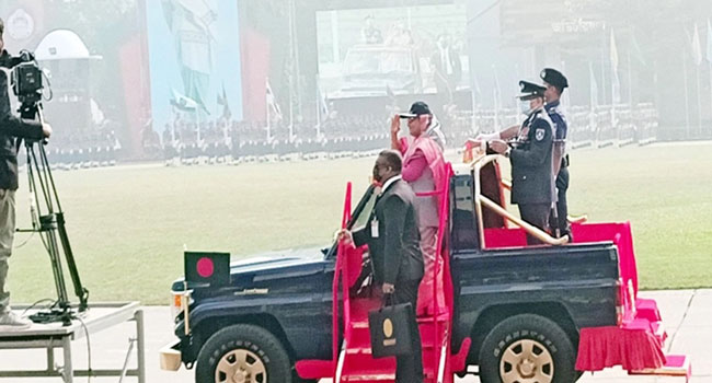 পুলিশ সপ্তাহ উদ্বোধন করলেন প্রধানমন্ত্রী