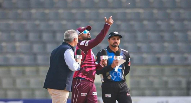 টসে হেরে ব্যাটিংয়ে সিলেট