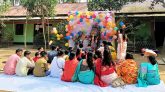কমলগঞ্জে ধর্মীয় ভাবগাম্ভীর্যে বিদ্যা দেবীর আরাধনা