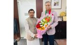 নবনির্বাচিত রাষ্ট্রপতির সাথে প্রধানমন্ত্রীর প্রটৌকল অফিসারের সৌজন‍্য সাক্ষাৎ