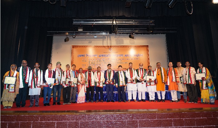 ১৫ ব্যক্তিকে সিলেট শিল্পকলা একাডেমি সম্মাননা