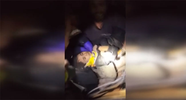 তুরস্কে ভূমিকম্প : ১৪৬ ঘণ্টা পর জীবিত উদ্ধার হলো দুধের শিশু