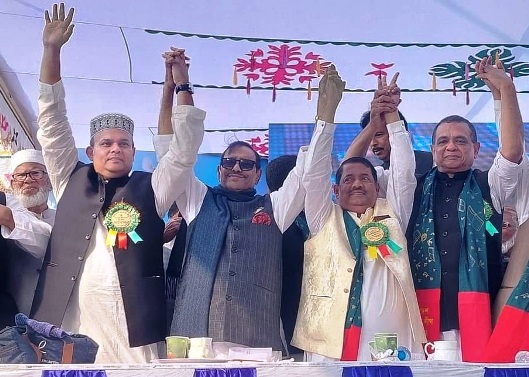 সুনামগঞ্জ জেলা আ,লীগের সভাপতি মুকুট, সম্পাদক পলিন