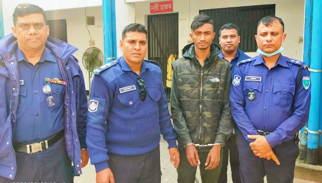 বিশ্বনাথে কুরিয়ার সার্ভিসের সাথে প্রতারণা করে মালামাল চুরি, আটক ১