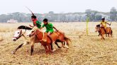 বিশ্বনাথে একযুগ পর অনুষ্ঠিত হল ঘোড়ার দৌঁড় প্রতিযোগীতা
