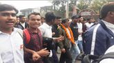 গোলাপগঞ্জে শিক্ষার্থীদের বিক্ষোভের মুখে শিক্ষক মুক্ত