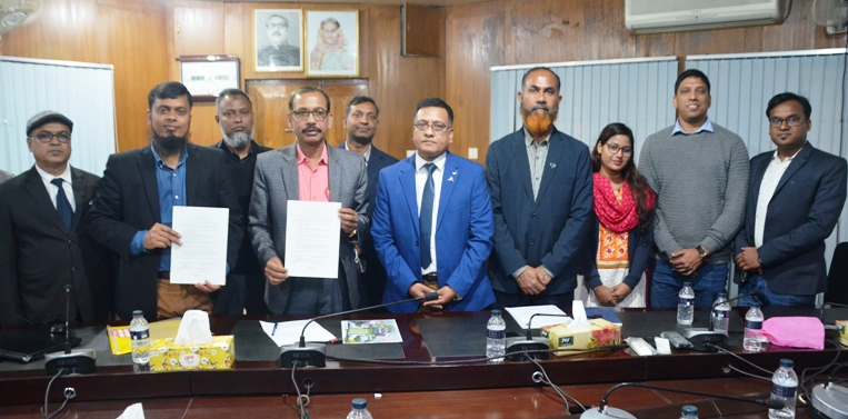 জাপানের কোবে বিশ্ববিদ্যালয় এবং নরওয়ের রোটারি ক্লাবের সাথে সিকৃবির চুক্তি