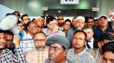 ফুলেল শুভেচ্ছায় সিক্ত হলেন বিশ্বনাথের পৌর মেয়র মুহিবুর রহমান