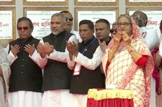 ময়মনসিংহে ৭৩ উন্নয়ন প্রকল্পের উদ্বোধন করলেন প্রধানমন্ত্রী